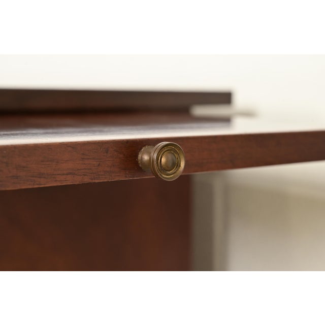 Kittinger Federal Inlaid Mahogany Serpentine Front Sideboard Credenza For Sale - Image 12 of 16