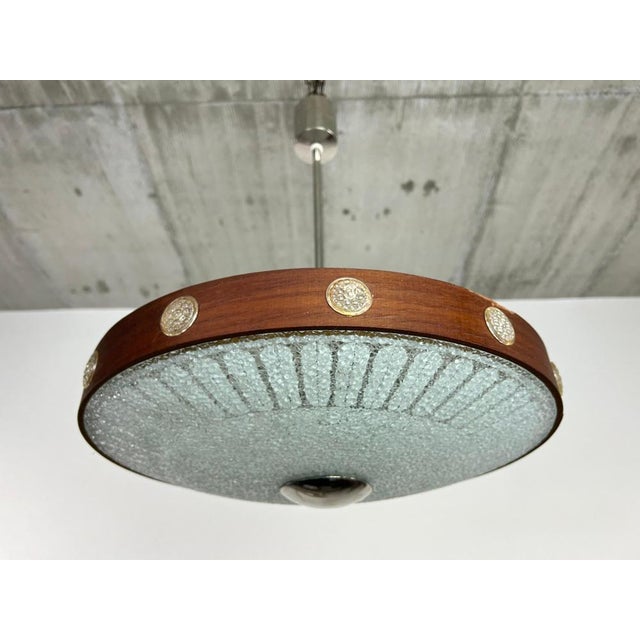 German Space Age UFO Pendant, 1970s For Sale - Image 3 of 10