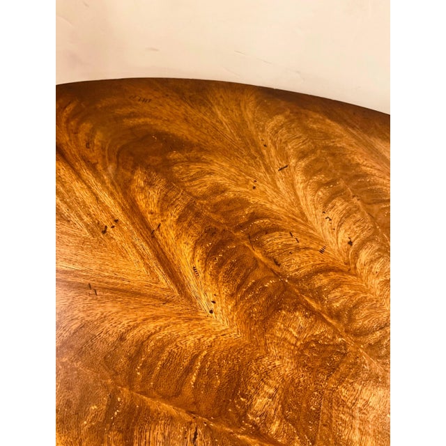 Original retail $6897, Baker Transitional King Edward VII Mahogany Cocktail Table, showroom floor sample