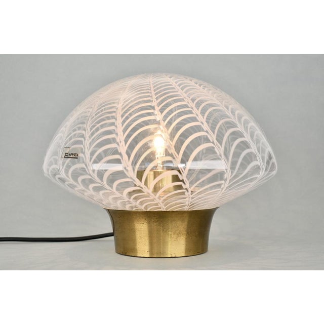 Murano Glass Mushroom Table Lamp by Esperia For Sale - Image 12 of 15