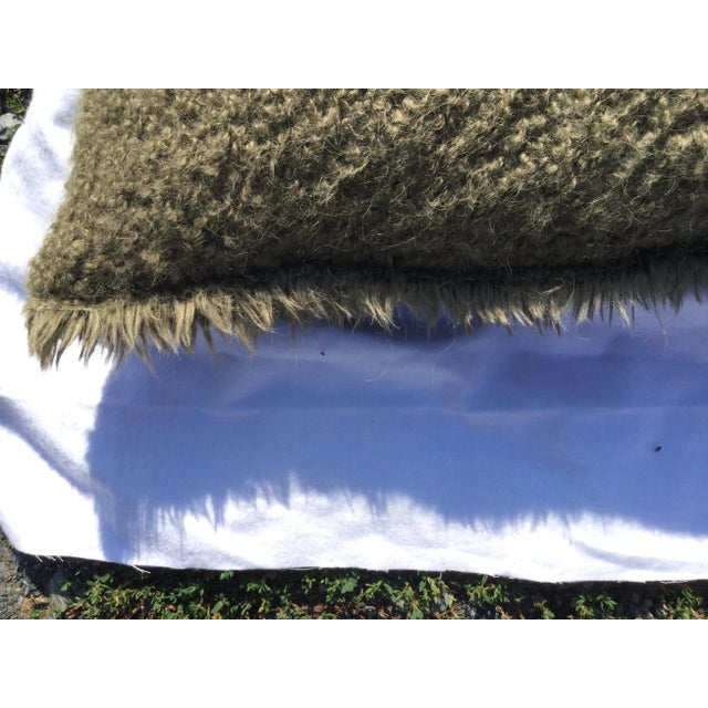 Contemporary Real Alpaca fabricLumbar Pillow For Sale - Image 4 of 5