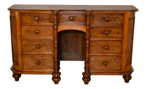19th C Bird's-Eye Maple Sideboard