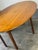 Brown Vintage Wright Table Company English Gateleg Yew Wood Drop Leaf Dining Table For Sale - Image 8 of 9