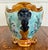 Antique French Onnaing Majolica Cache Pot Planter Bowl Jardiniere Love Birds For Sale - Image 16 of 18