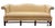 Vintage Chippendale Style Mahogany Frame Camel Back Ivory Damask Print Upholstered Sofa For Sale - Image 10 of 10