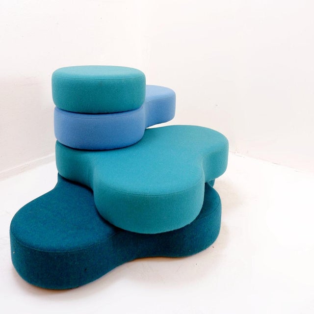 Tapa Modular Ottoman attributed to Mac Stopa for Nowy Styl Group, France, 2016 For Sale - Image 4 of 16
