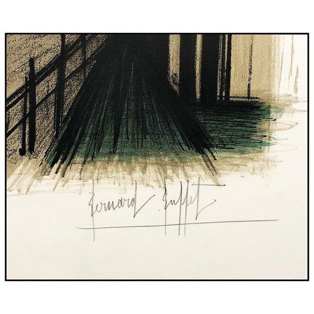 Bernard Buffet 1960s Le Route sur Village, Bernard Buffet For Sale - Image 4 of 5