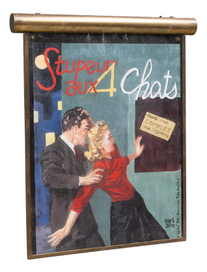 Illuminating Advertising Sign, 1930