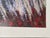 Art Deco Art Print Mediterranean Sunlit Harbor Mikki Senkarik 26 1/2" X 32" 1996 Ab5099 Open Ed For Sale - Image 3 of 10