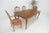 Country French Parquetry Top Table 6 Dining Chairs 2X22" Extension Board Leafs For Sale - Image 17 of 17