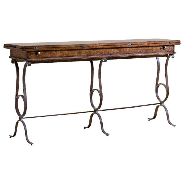 Stanley Villette Flip Top Console Table Chairish