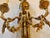 Pair of French Louis XVI Style Dore Bronze Sconces With Foundry Name For Sale - Image 10 of 13