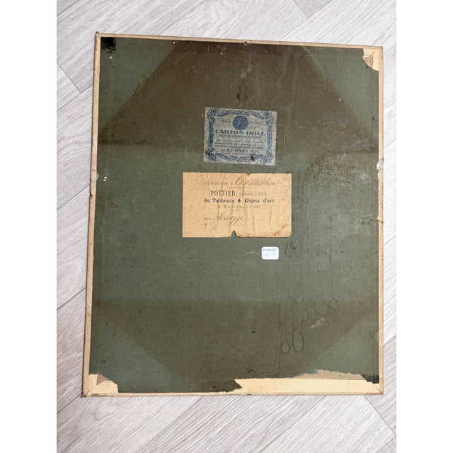 Carranza, Landscape with Garden & Flowers, 1920s-1940s, Oil Painting For Sale - Image 3 of 5