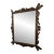 Carved European Faux Bois Mirror With Cherry Motif, Circa 1900 For Sale
