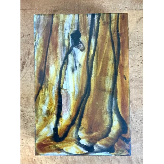 Vintage Abstract Resin Box For Sale - Image 11 of 12