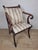 Antique Victorian Upholstered Mahogany Carver Armchair, 1890 For Sale - Image 4 of 18