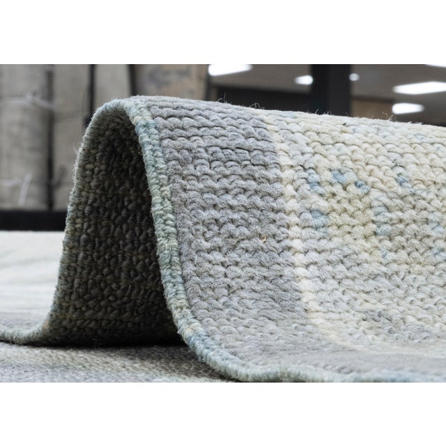 Textile Turkish Oushak Rug 11'11" x 14'9" For Sale - Image 7 of 8