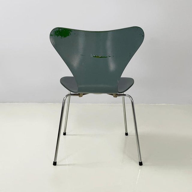 1980s Danish Modern Chair 3107 by Arne Jacobsen for Fritz Hansen, 1980 For Sale - Image 5 of 18