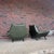 Pair of Sculptural Midcentury Lounge Chairs Italian Influence Oversized Wing Arms For Sale - Image 4 of 9