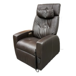 Positive Posture Luma Lift Assist Recliner, Chocolate Brown For Sale