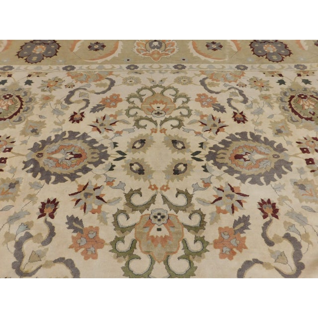 Vintage Hand Knotted Palatial Wool Pile Rug. 15'5"x 21'3" For Sale - Image 10 of 18