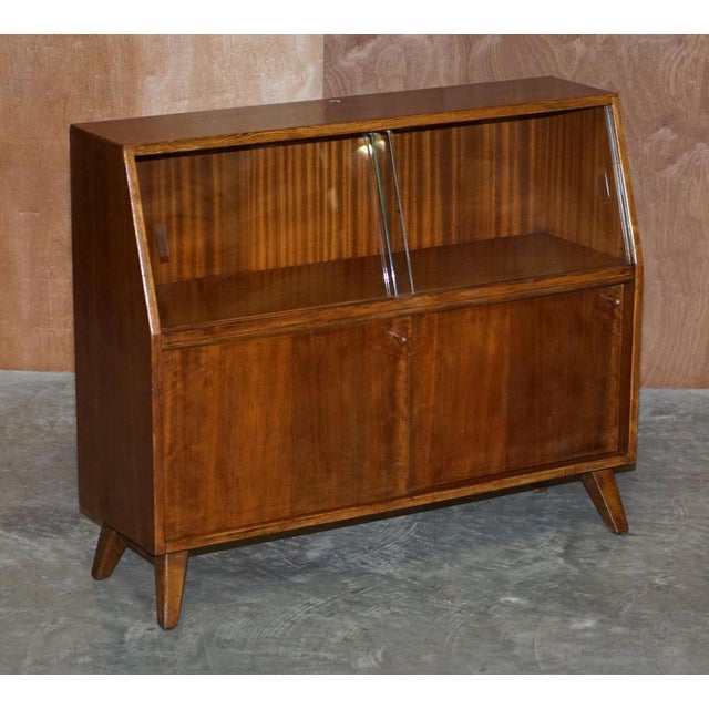 Vintage Greaves and Thomas G&t Put U Up Modular Sideboards Glazed Doors, 1960s For Sale - Image 18 of 18