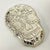 Glass 1980s Vintage Boho Chic Mexican Style Skull Decorative Bowl, Halloween For Sale - Image 7 of 7