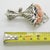 Vintage Italian Handmade Genuine Silver Flower Bouquet Pink Rose Flowers Dollhouse Miniature For Sale - Image 10 of 10