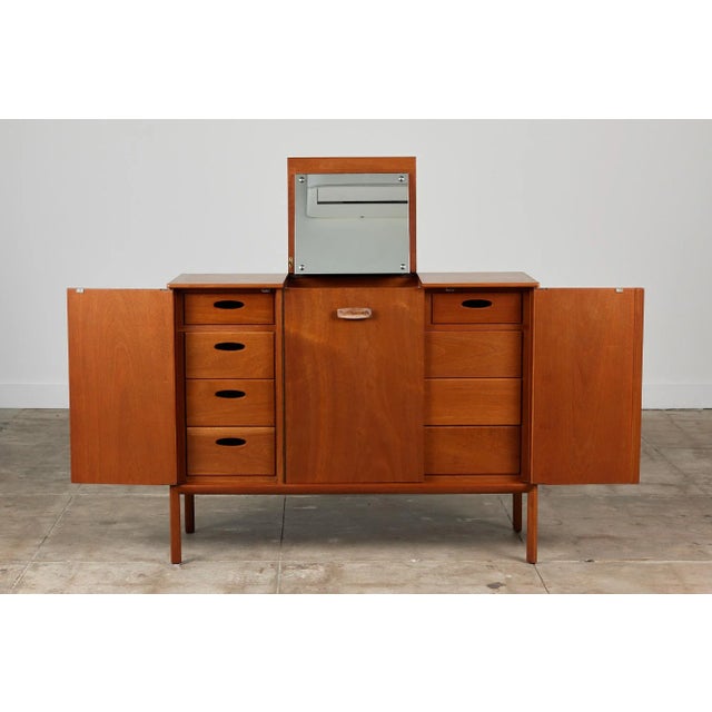 Wood Mount Airy Furniture Vanity Dresser For Sale - Image 7 of 13