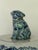 Pair Monumental Blue & White Chinese Porcelain Covered Dragon Temple Jars With Foo Dog Finials, 23” H For Sale - Image 9 of 12