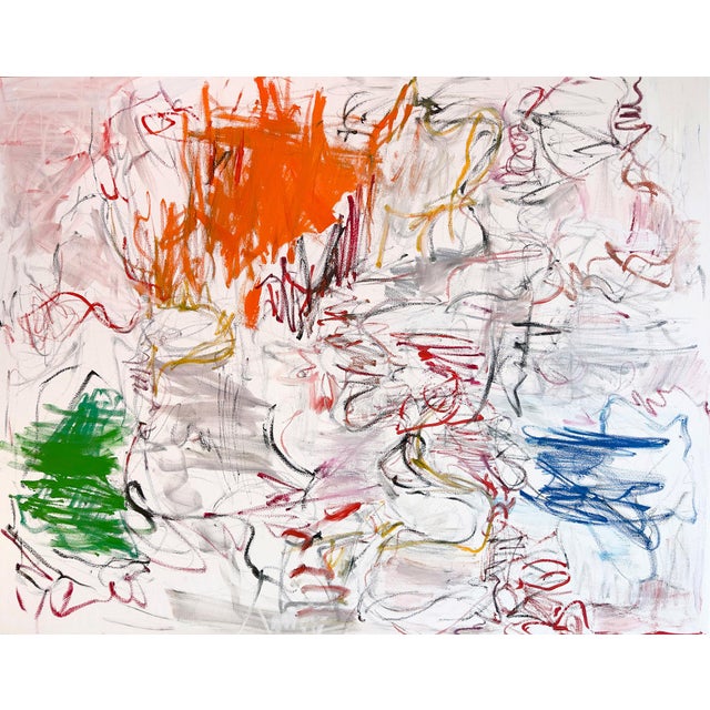 Textile "Family Outing" — 48x60 For Sale - Image 7 of 7