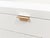 Mid 20th Century White Post Modern End Table Nightstand For Sale - Image 9 of 11