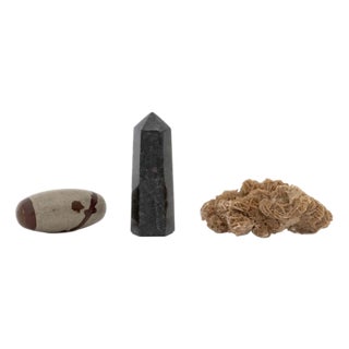 Shiva Lingam, Etc. Mineral Specimens, 3 For Sale