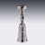 Novelty 20th Century solid silver wager / marriage cup, the cups design inspired by the early 16th century German example,...