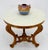 Fine Carved Wood Base Marble Top 31” Diameter Gueridon Center Table Widdicomb For Sale - Image 16 of 18