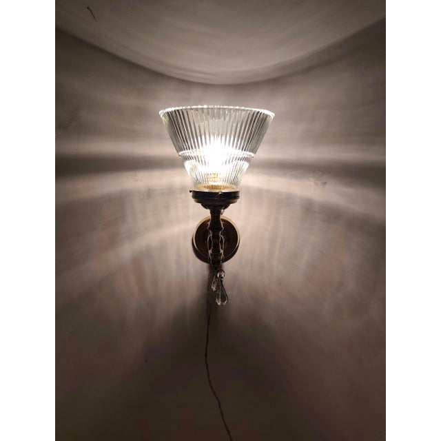 Vintage Spanish Bronze Wall Sconce, 1950s For Sale - Image 15 of 17