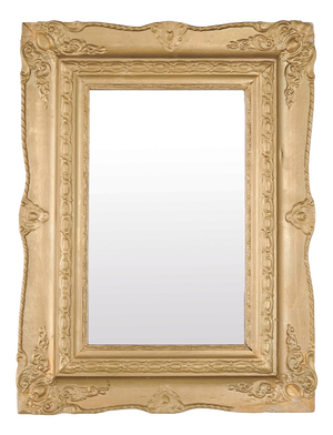 Antique Mirror with Gilded Frame, 1890s