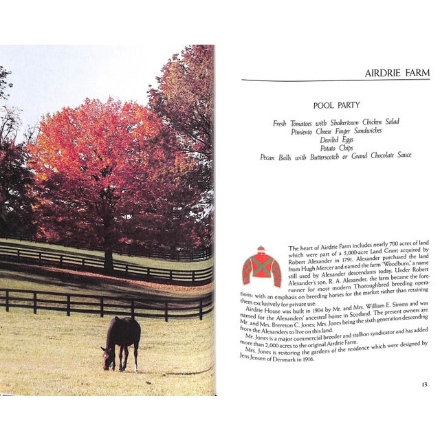 "Bluegrass Winners: A Cookbook" 1985 Bowen, Edward L. For Sale - Image 12 of 12