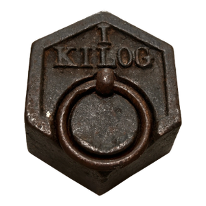 Antique French Market Weight