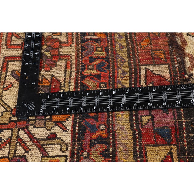 Textile Late 19th Century Persian Shiraz Rug, 11'05 X 19'04 For Sale - Image 7 of 10