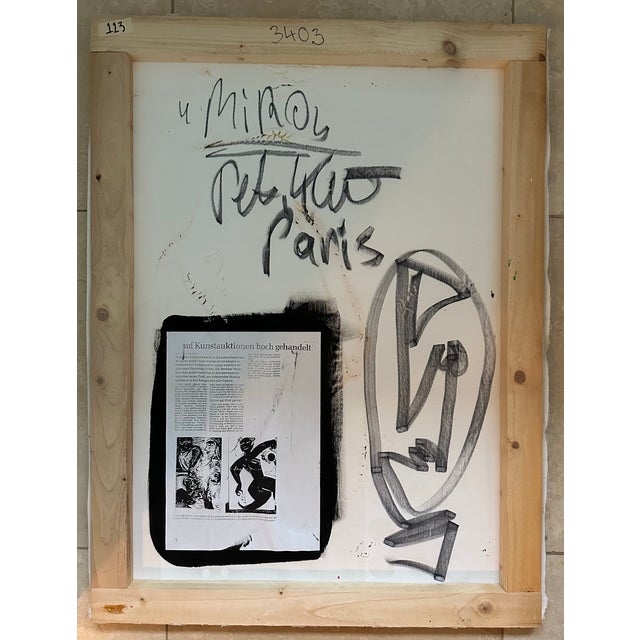Peter Keil “Miró” by Artist Peter Keil For Sale - Image 4 of 4