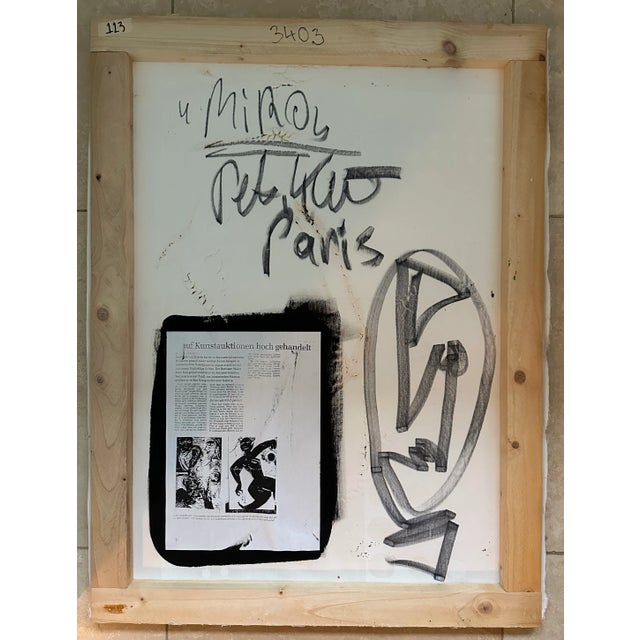 Peter Keil “Miró” Titled Painting by Peter Keil For Sale - Image 4 of 4