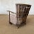 Leona Velvet Lounge Chair With Tufted Back, Curved Wood Arms For Sale - Image 4 of 10