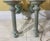 Elevate your architectural interior or exterior space with this exceptional matching pair of vintage solid brass wall...
