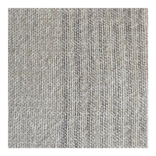 Cafe Noir Stripe Linen Sample For Sale