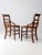 Antique Victorian Cane Seat Chairs Pair For Sale - Image 4 of 13