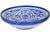 Blue Early 20th Century Handmade Blue-Patterned Moorish Ceramic Lidded Bowl For Sale - Image 8 of 11