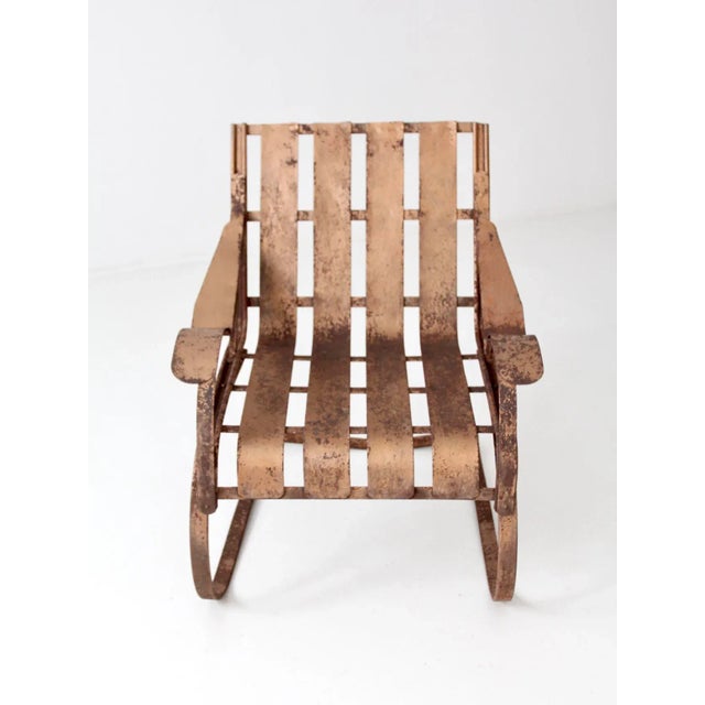 Mid-Century Modern Mid-Century Patio Chair For Sale - Image 3 of 11