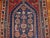 1920s 1920s Handmade Antique Persian Shiraz Rug 3.2' X 5.9' For Sale - Image 5 of 9