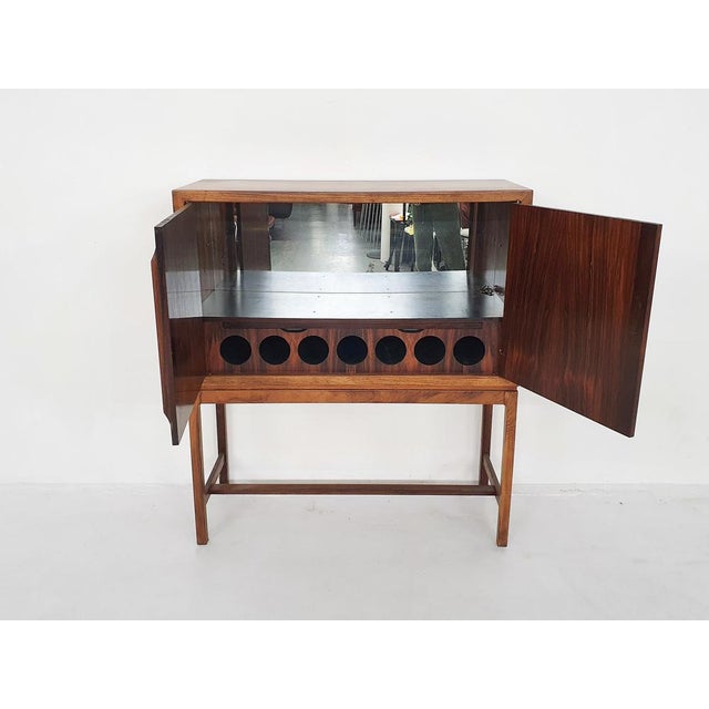 1960s Scandinavian Bar Cabinet by Torbjørn Afdal for Mellemstrands Møbelfabrik, Norway, 1960s For Sale - Image 5 of 17